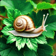 Схема вышивки «Листики»