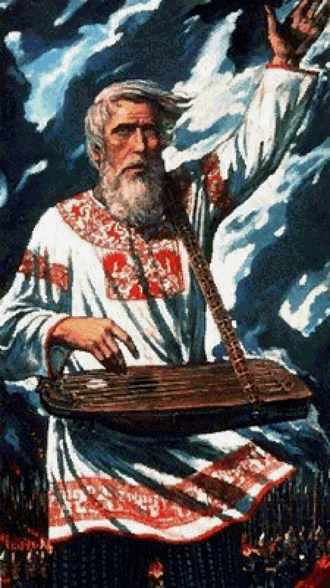 Русские художники. Глазунов Илья Сергеевич. "Боян.Слава предкам" - предпросмотр