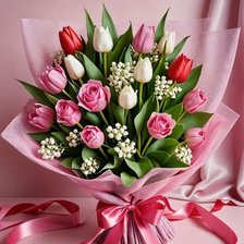 Схема вышивки «Букет»