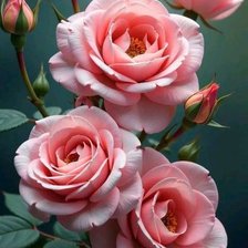 Схема вышивки «Розы»