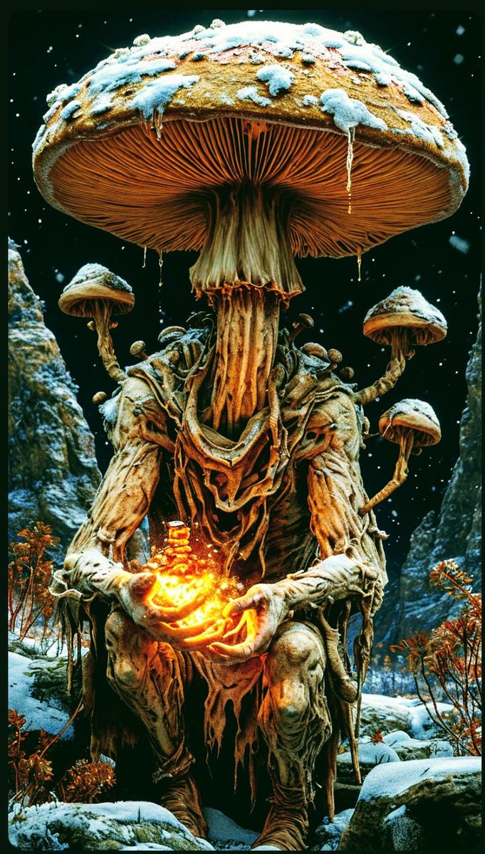 Лес - гриб - оригинал