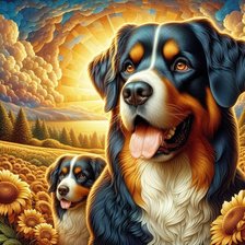 Схема вышивки «животные»