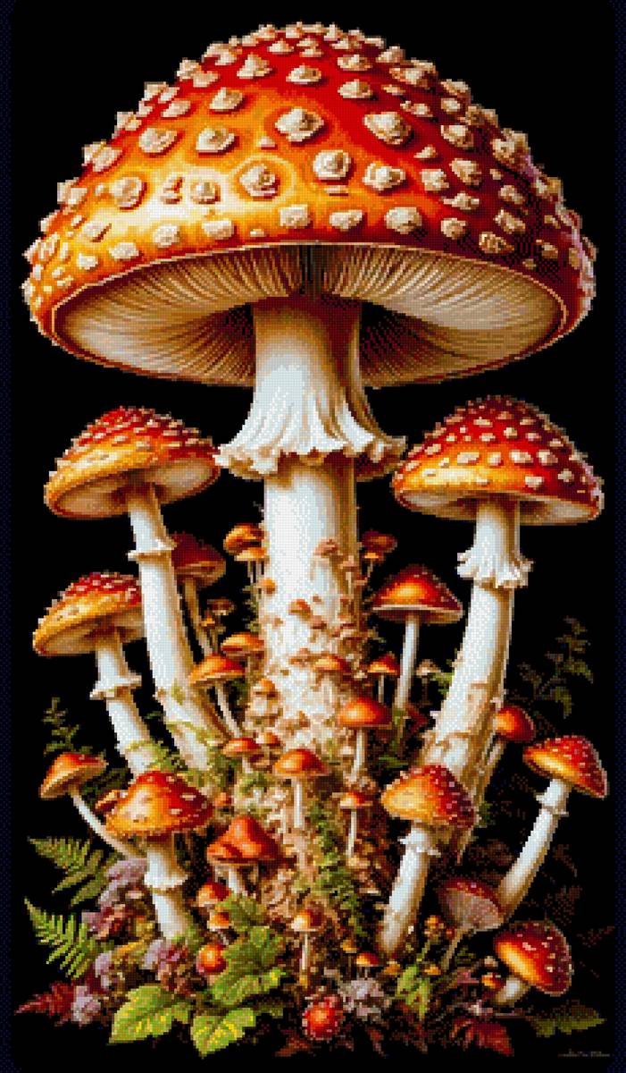 Грибы - грибочки - предпросмотр