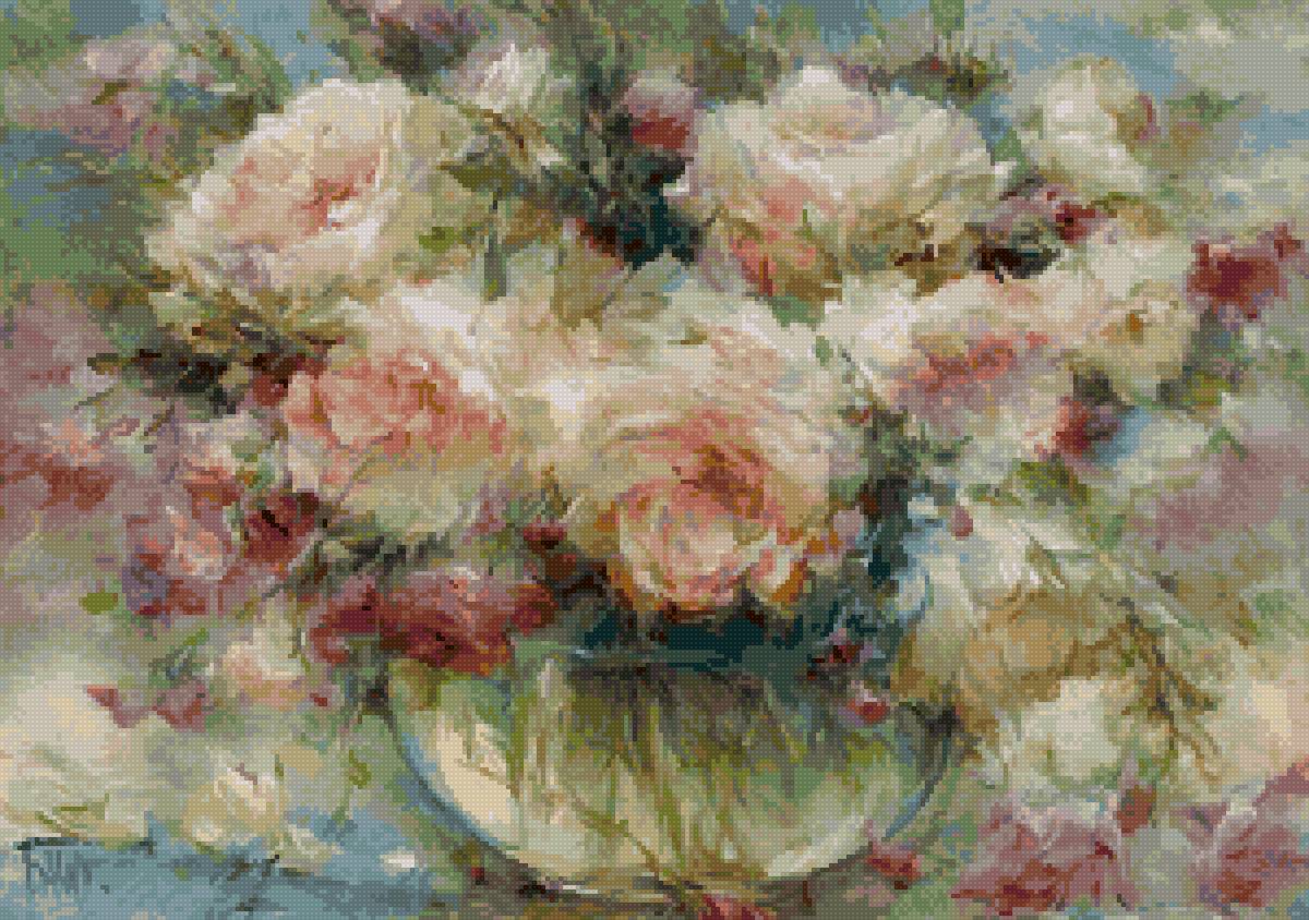 №2901645 - цветы букет розы лето натюрморт - предпросмотр