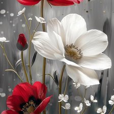 Схема вышивки «Цветы»