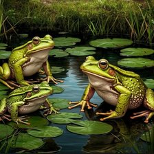 Схема вышивки «Болото»