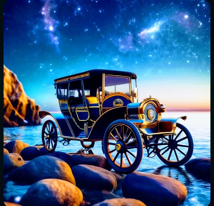 Ретро - машина - оригинал