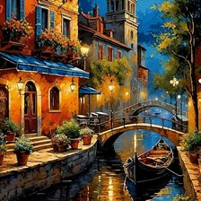 Схема вышивки «Моя Венеция»