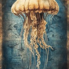 Схема вышивки «Медуза»