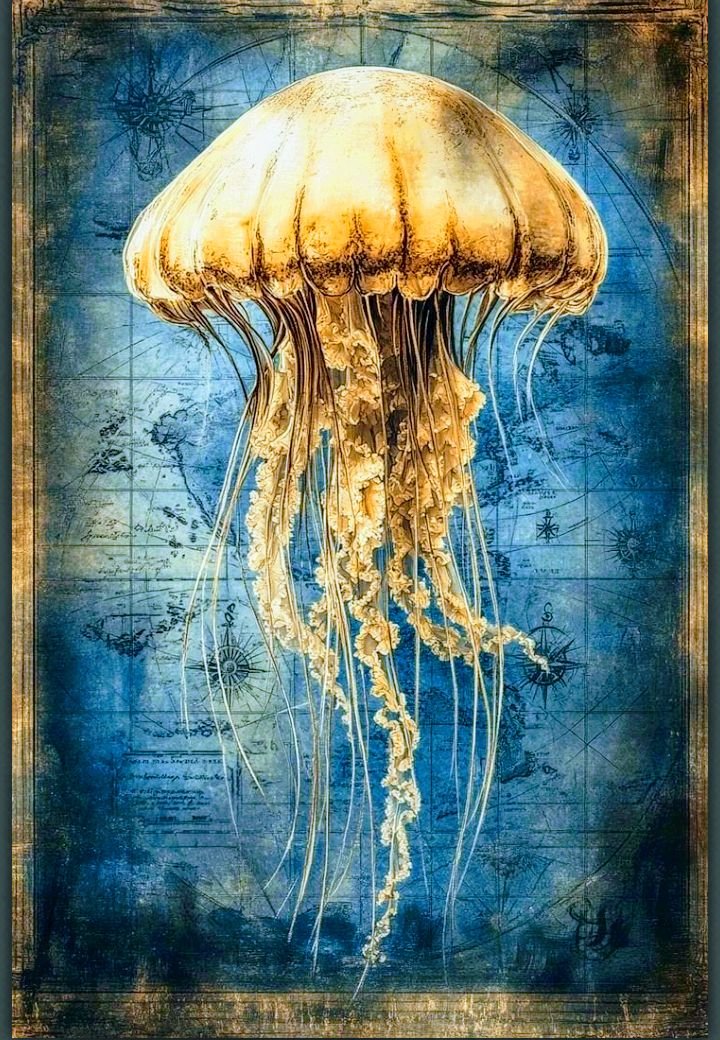Медуза - море - оригинал