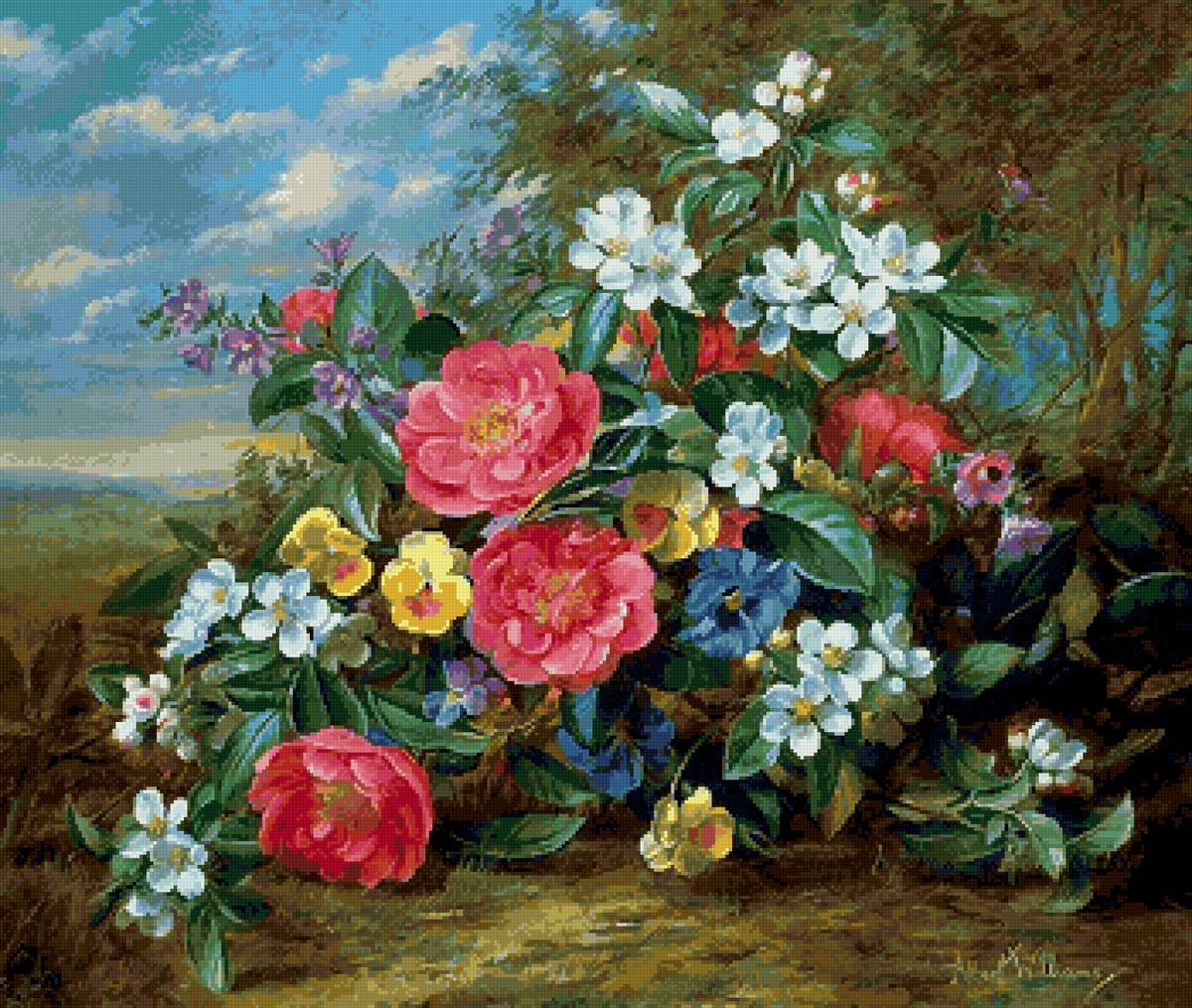 Альберт вильямс - цветы природа натюрморт - предпросмотр