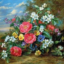 Схема вышивки «Альберт вильямс»