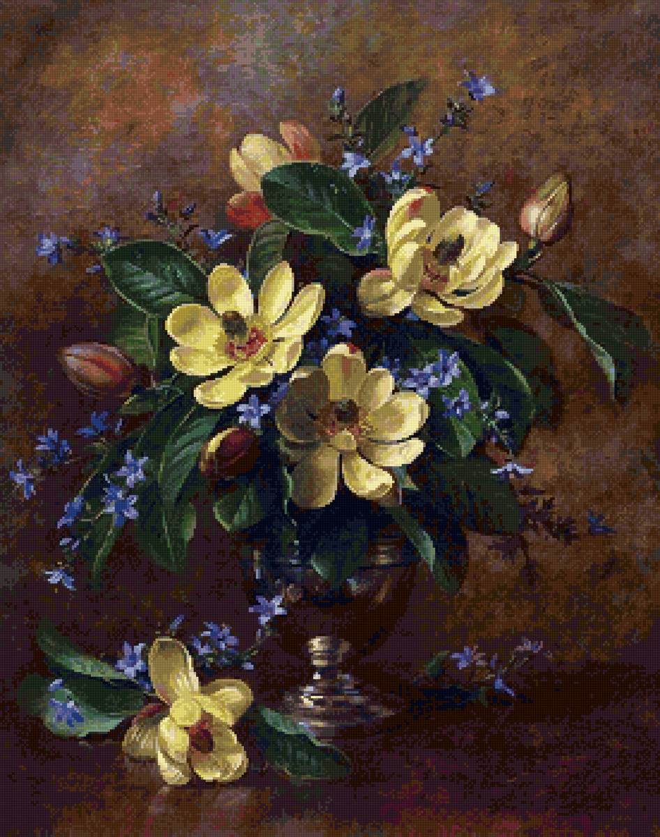 Альберт вильямс - цветы букет природа - предпросмотр