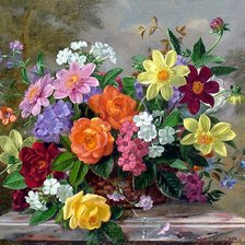 Схема вышивки «Альберт вильямс»