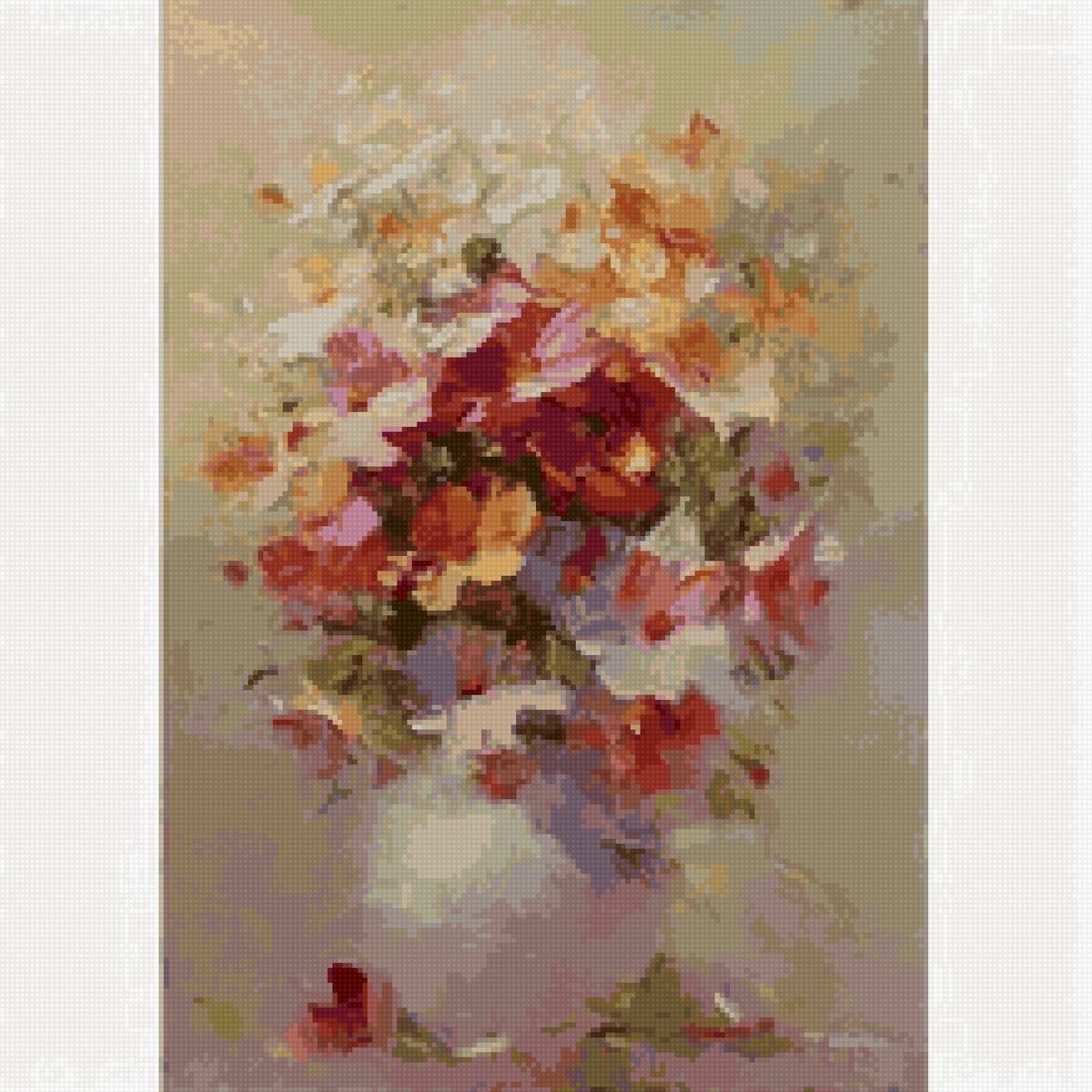 №2902677 - цветы букет ваза натюрморт - предпросмотр