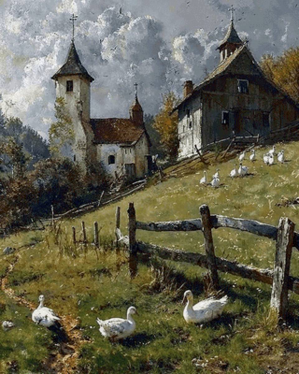 Старая деревня - художники - предпросмотр