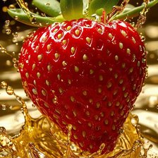 Схема вышивки «Клубника»