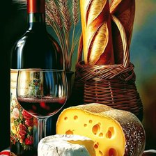 Схема вышивки «Хлеб»