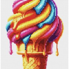 Схема вышивки «Мороженое»