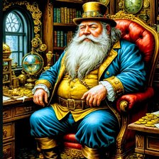 Схема вышивки «Купец»