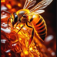 Схема вышивки «Мед»