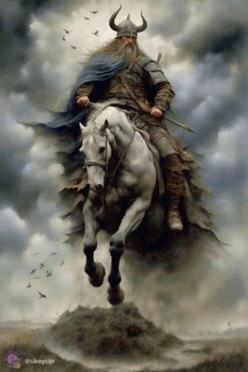 Воин, викинг - предпросмотр