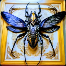 Схема вышивки «Паук»