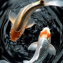 Схема вышивки «Рыбки»