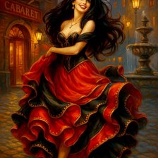 Схема вышивки «Кармен»