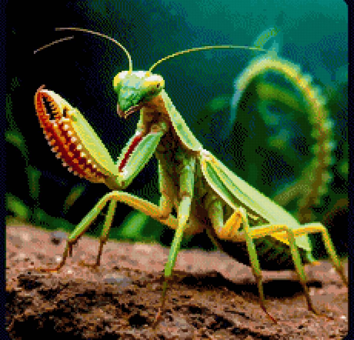 Природа - богомол - предпросмотр