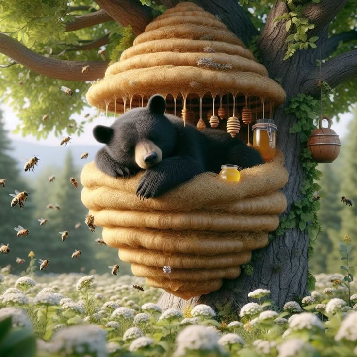 Мишка на отдыхе - оригинал