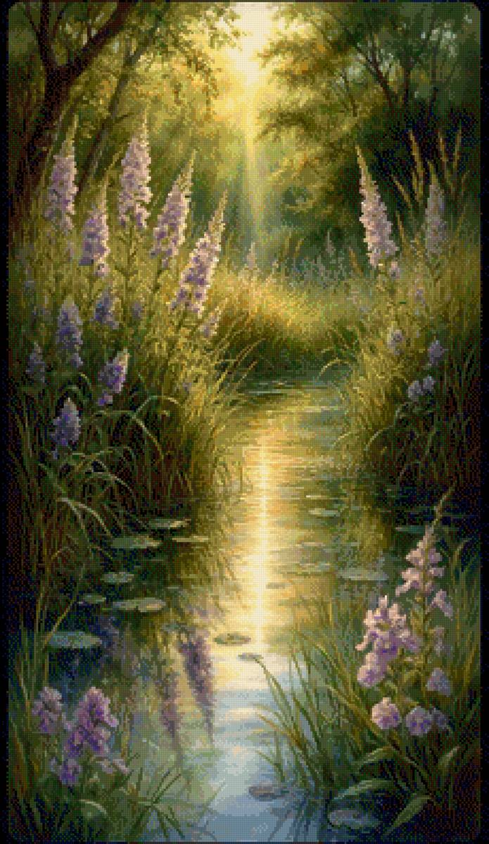 Болото - туман - предпросмотр