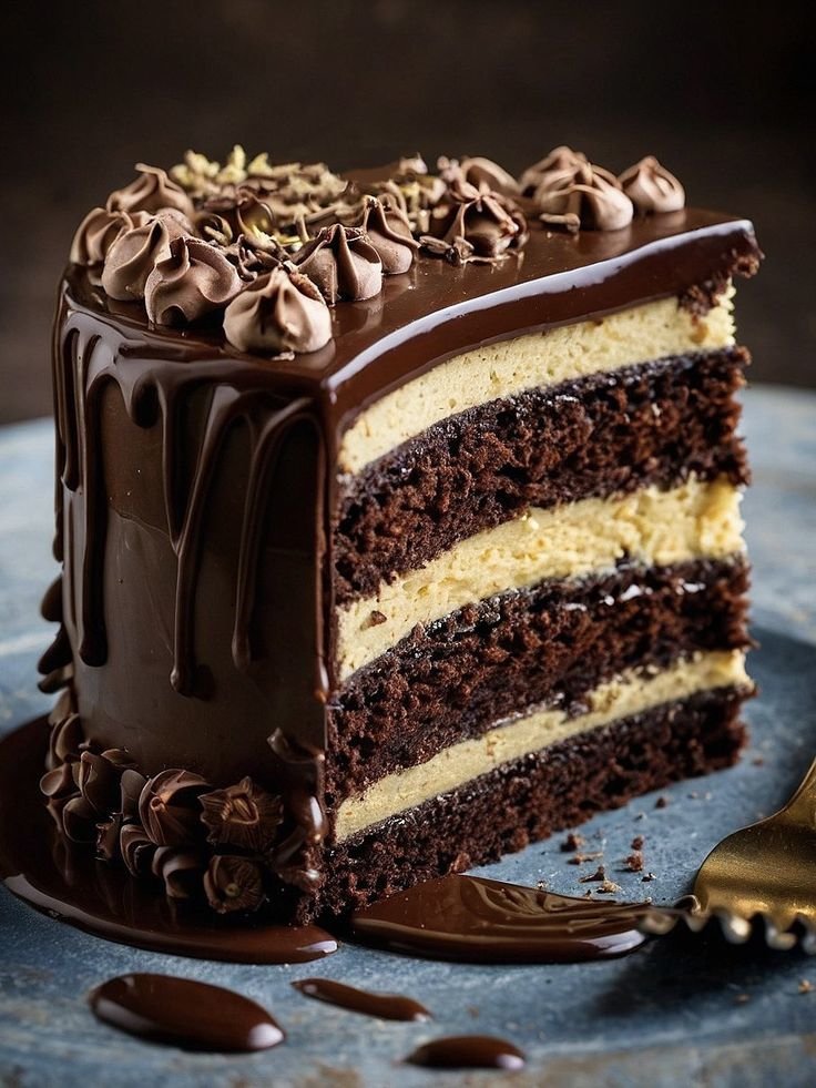 Торт шоколадный - торт, еда, десерт - оригинал