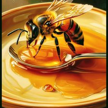 Схема вышивки «Мед»