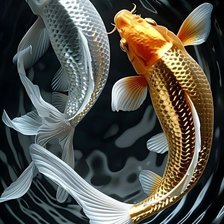 Схема вышивки «Рыбки»