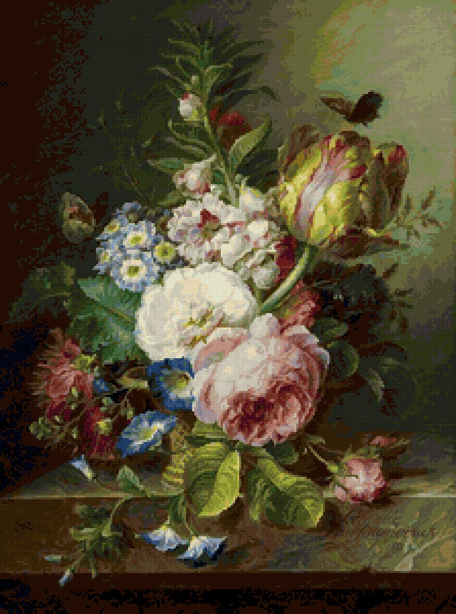 №2904392 - цветы букет натюрморт - предпросмотр