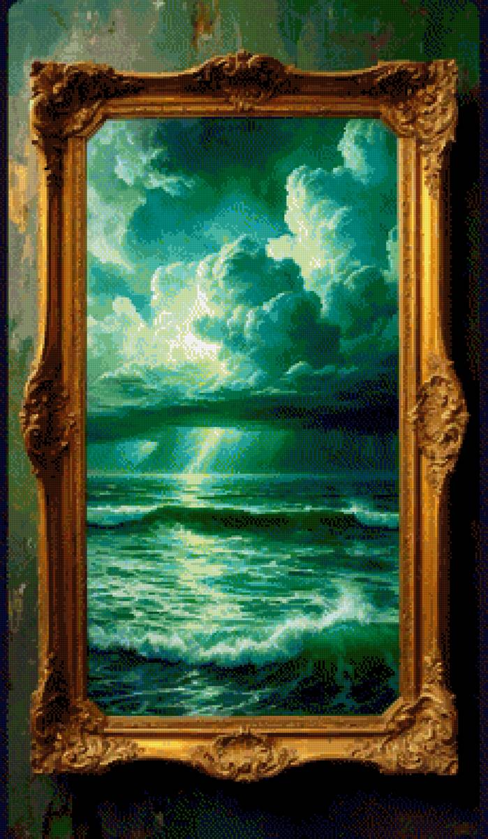 Рамка - море - предпросмотр