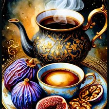 Схема вышивки «Чайник»