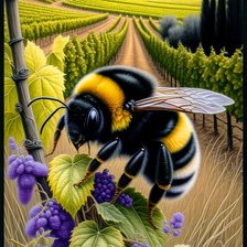 Схема вышивки «Виноград»