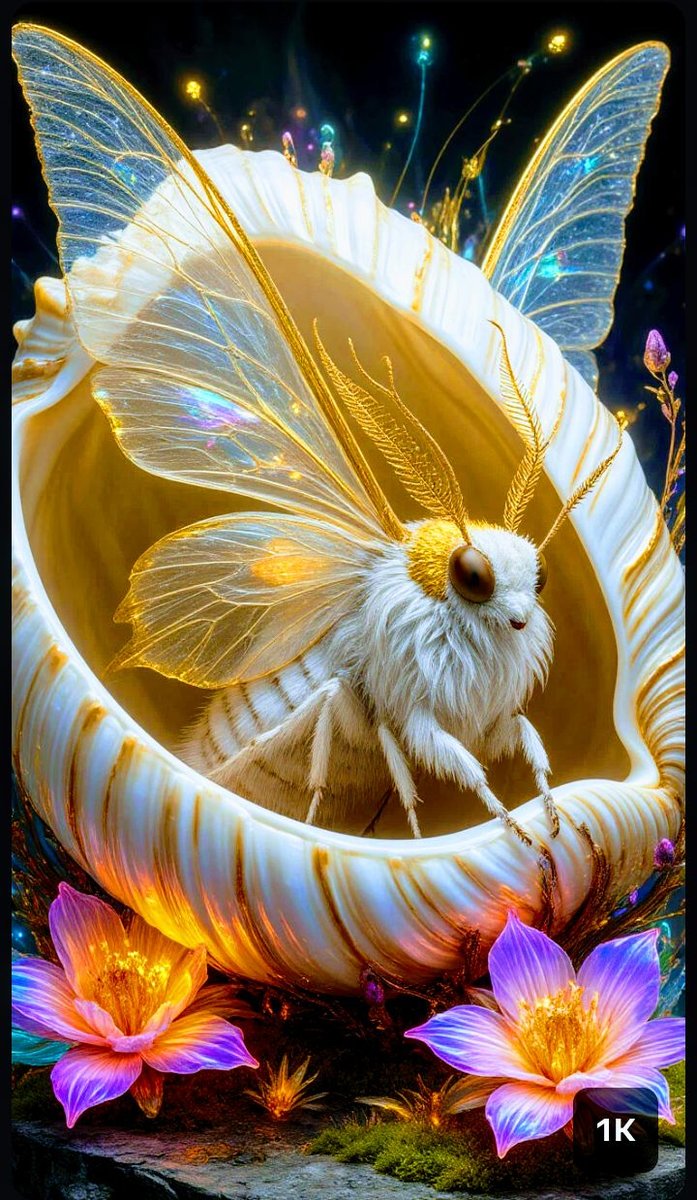 Цветы - мотылек - оригинал