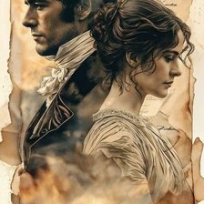 Схема вышивки «Pareja»