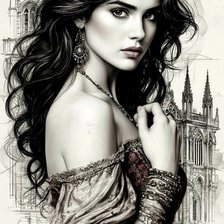 Схема вышивки «Эсмеральда»