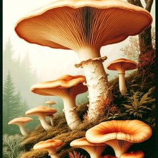 Схема вышивки «Лес»