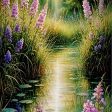 Схема вышивки «Природа»