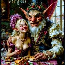 Схема вышивки «Пара»