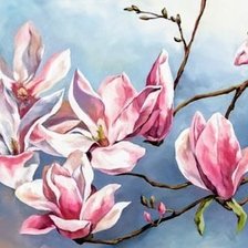 Схема вышивки «Magnolia»