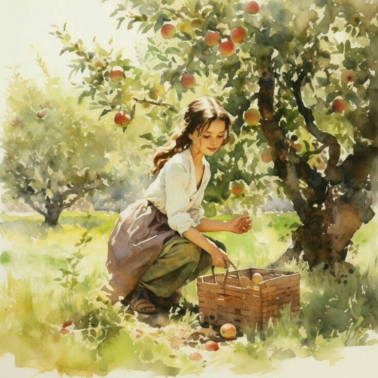 Яблочки - оригинал