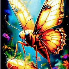 Схема вышивки «Лес»