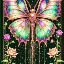 Схема вышивки «Цветы»