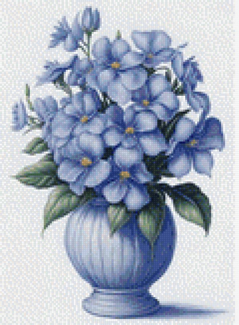 Ваза с цветами - ваза, цветы, букет - предпросмотр